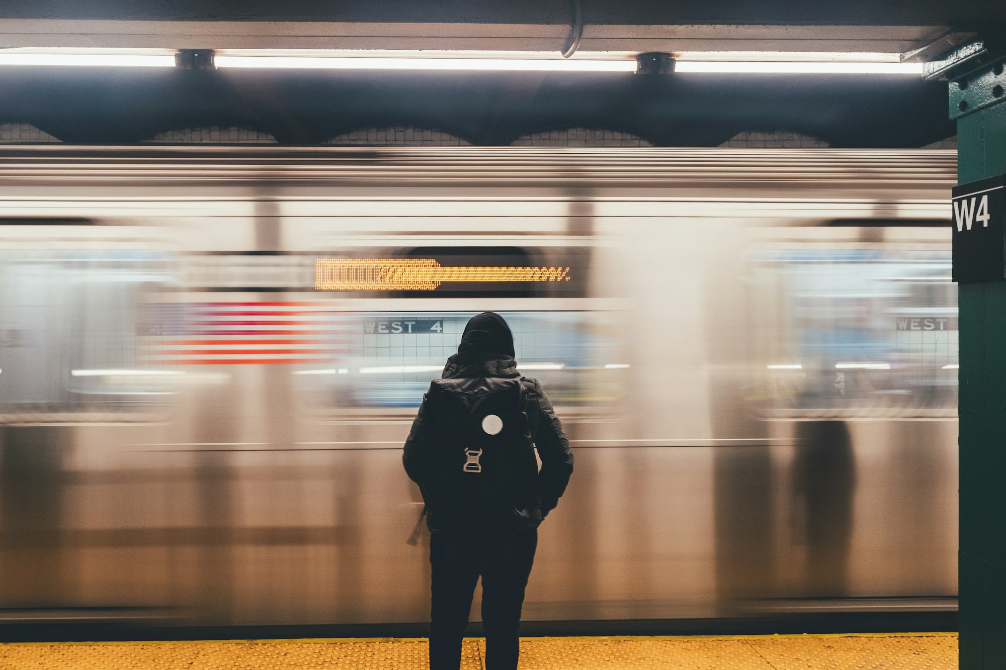 Train Amtrak reliant les villes de la côte Est américaine pour les matchs de la Coupe du Monde 2026
