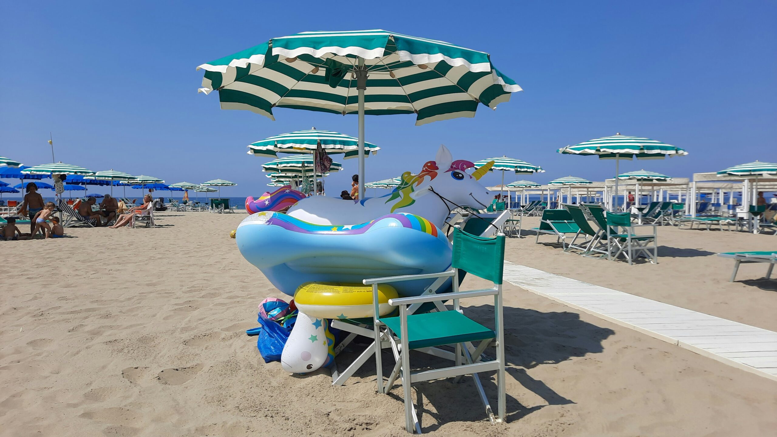 La côte de la Versilia à Viareggio, Toscane — départ du contre-la-montre étape 10 du Giro 2026