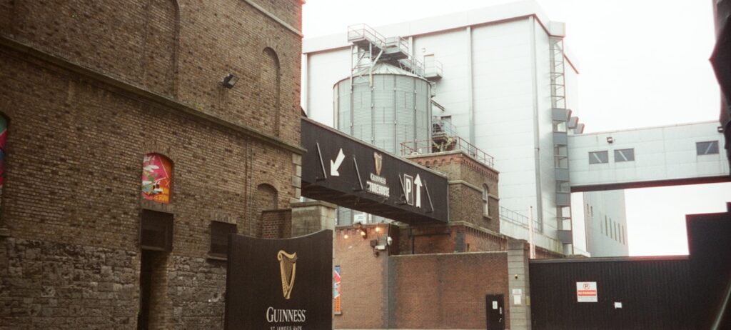 Dublin Jameson Distillery Guinness Storehouse guided group tour Gravity Bar panorama