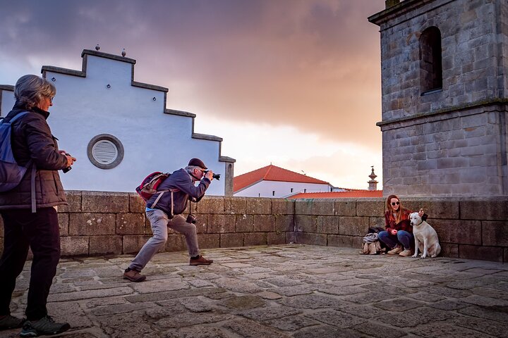 Balade photo Porto golden hour Ribeira pont Dom Luis I Fontainhas