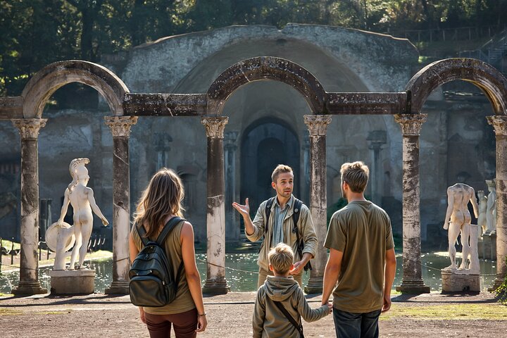 Private tour of Hadrian's Villa in Tivoli from Rome — expert Roman archaeology guide, 5.5 hours