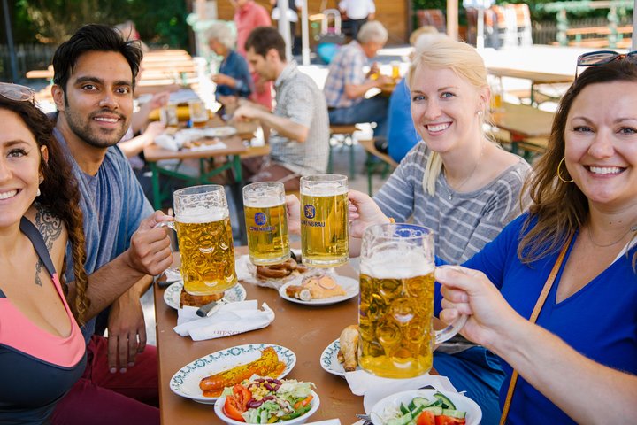 Tour vélo Munich avec arrêt beer garden dans l'Englischer Garten — tour 128691P2