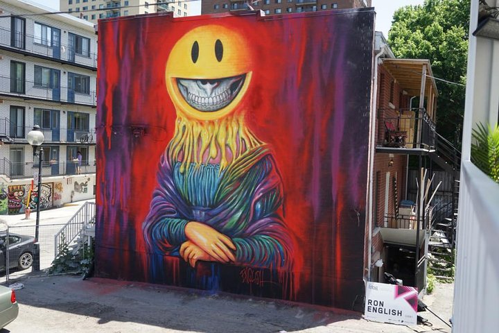 Tour arts muraux de Montréal par Spade & Palacio — boulevard Saint-Laurent