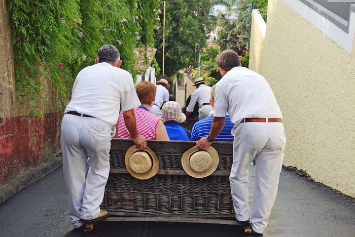 Tour privé de l'île de Madère en véhicule climatisé avec guide dédié, panorama côtier