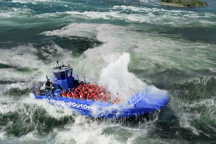 Jet boating sur les rapides de Lachine, Vieux-Port de Montréal — Saute-Moutons