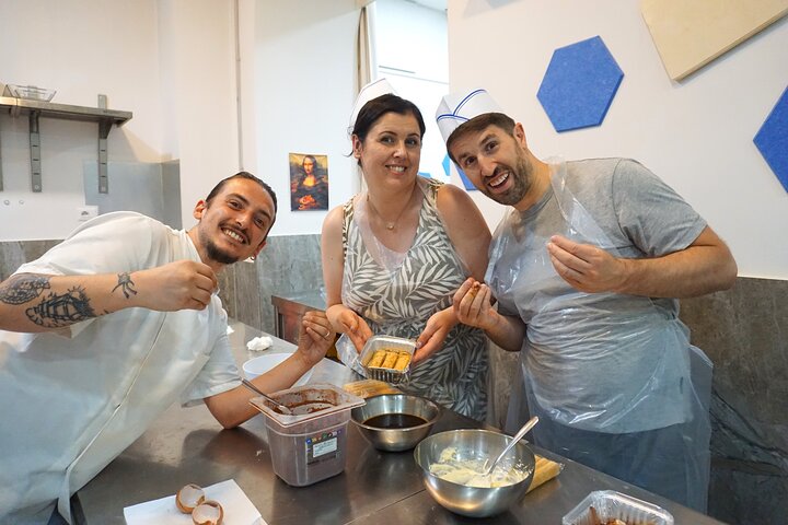 Cours de cuisine Naples : pizza et tiramisu en atelier NaplesBay