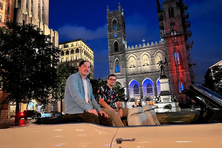 Visite privée de Montréal en Cadillac décapotable vintage — Vieux-Montréal
