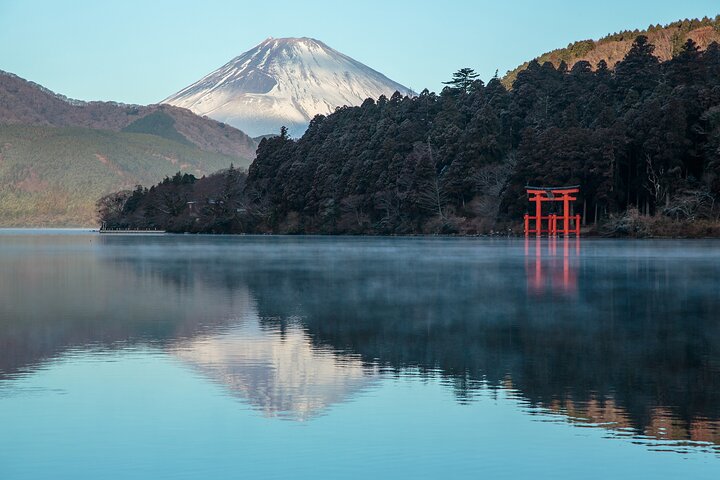 Visite privée Hakone guide local certifié — sanctuaire Hakone-jinja et onsen