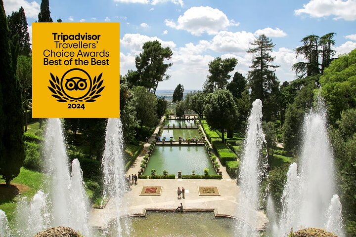 Premium 7-hour private tour of Tivoli — Villa d'Este and Hadrian's Villa with dedicated driver-guide from Rome