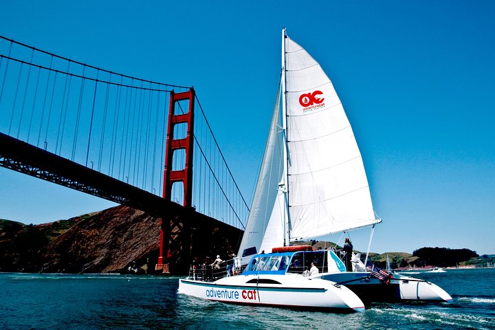 Croisière dans la baie de San Francisco avec vue sur Alcatraz et le Golden Gate Bridge