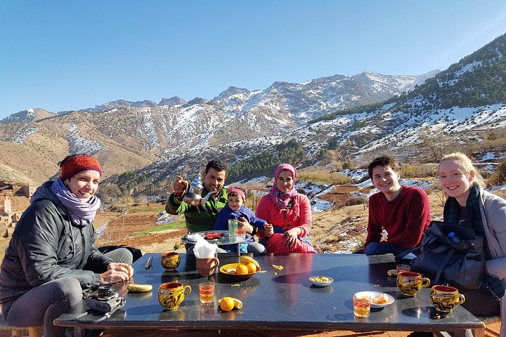 Visite privée des montagnes du Haut Atlas et des 5 vallées berbères depuis Marrakech
