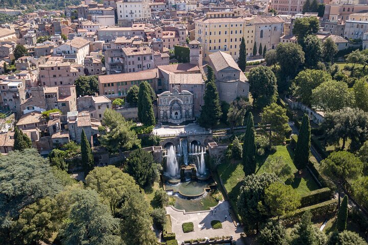 Private car day trip to Tivoli — double UNESCO Villa d'Este and Hadrian's Villa from Rome