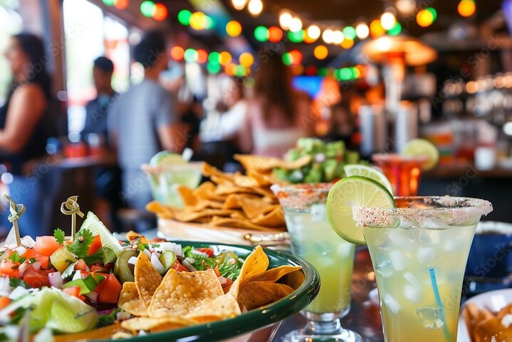 Dégustation de chile verde et de cuisine traditionnelle du Nouveau-Mexique lors d'un food tour dans Santa Fe