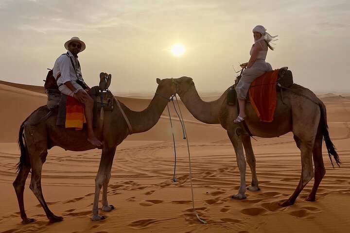 Circuit privé 5 jours vers le Sahara et Erg Chebbi depuis Marrakech