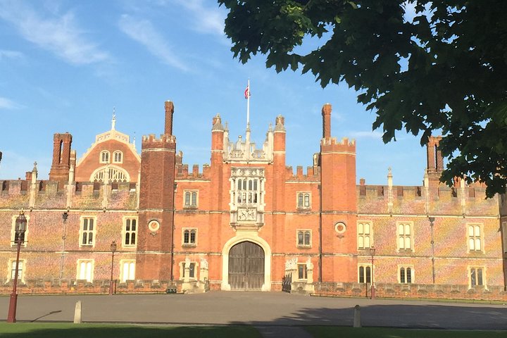 Excursion vélo jardins royaux Hampton Court Grande Vigne labyrinthe Tudor