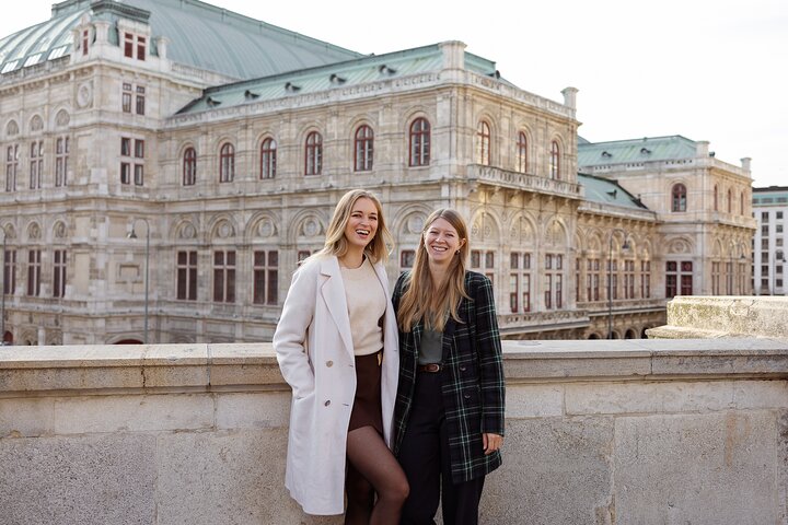Séance photo privée Vienne Hofburg Burgtheater lumière hivernale