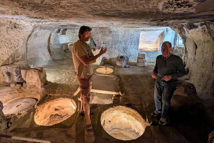 Excursion e-bike Lecce Galatina avec visite moulin à olive et dégustation de vin