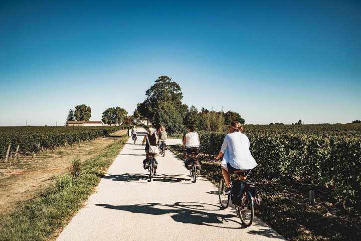 E-Bike Saint-Émilion journée pique-nique vignes 50426P1