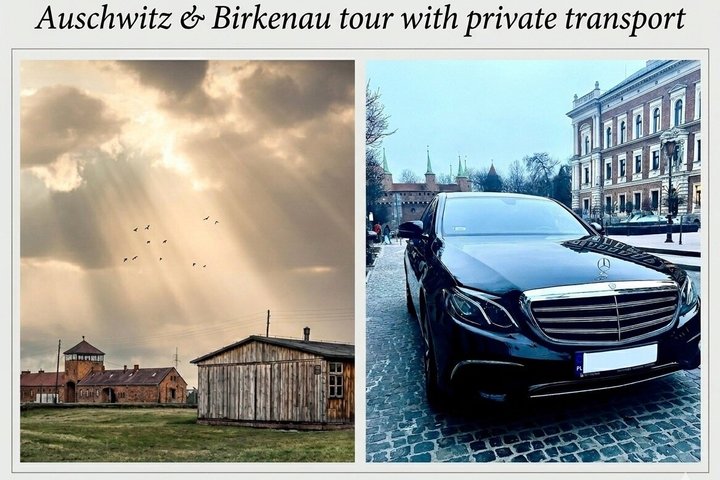 Entrée du camp d'Auschwitz-Birkenau, visite guidée privée depuis Cracovie avec transport