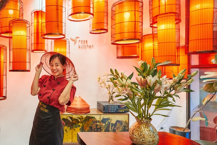 Rose Kitchen premium Hanoï — villa-jardin avec ramassage hôtel et boissons illimitées