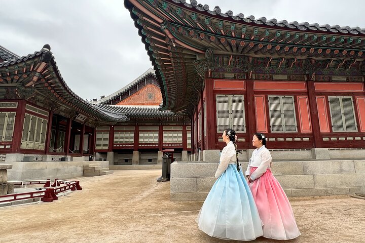 Atelier kimchi et expérience hanbok au palais Gyeongbokgung de Séoul