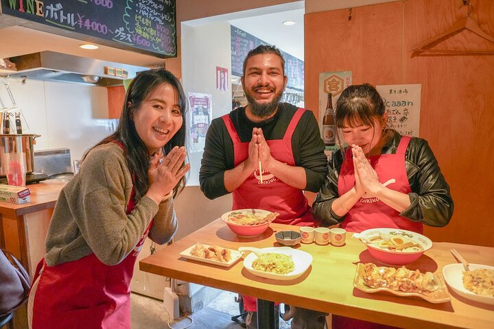 Ramen gyoza fried rice class Kyoto MagicalTrip professional chefs — Tripadvisor Best of the Best