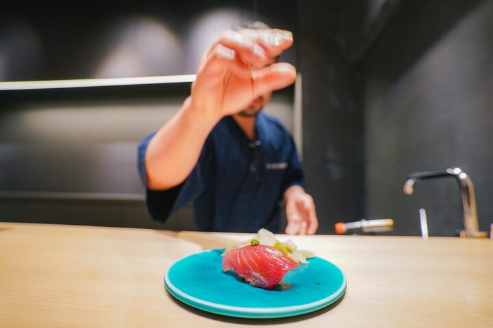 Soirée gastronomique omakase sushi et wagyu A5 à Shinjuku Tokyo - 63670P33