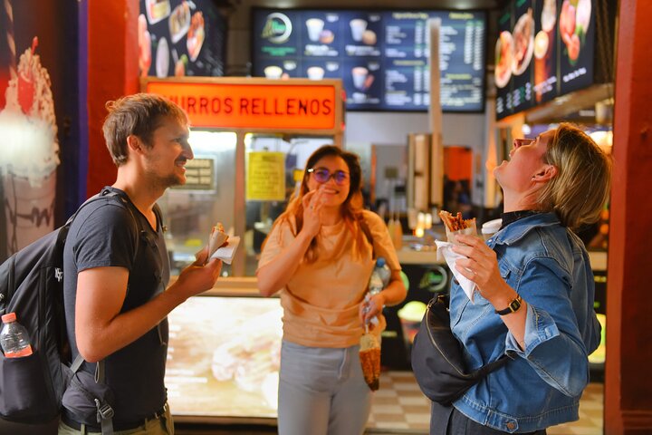 Food tour gastronomique Coyoacán — tostadas marché, mezcal, dégustations locales