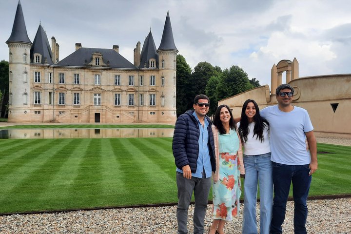 Visite privee chateaux Medoc Margaux Pauillac degustation vins
