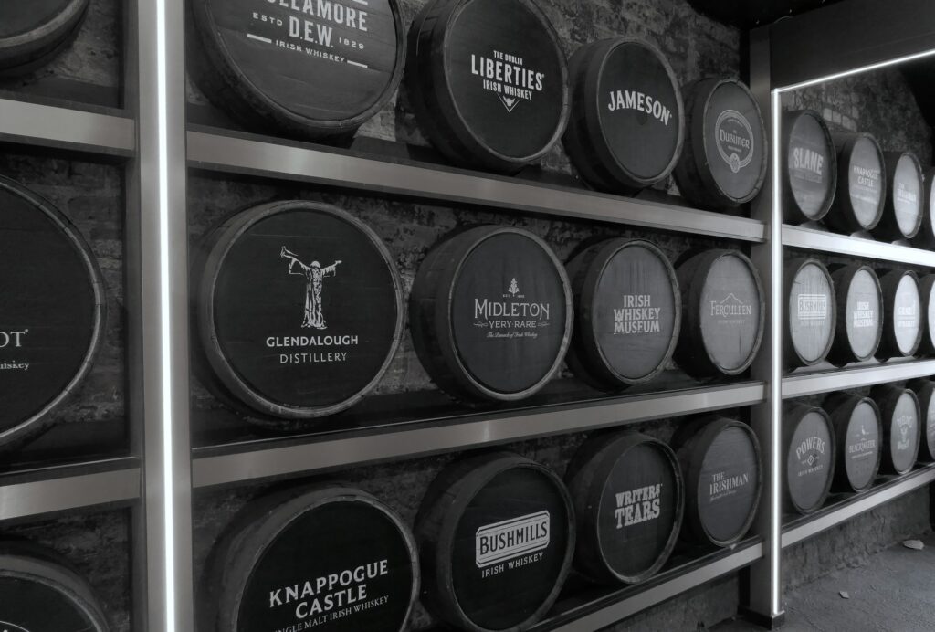 Distillerie whiskey dans le quartier des Liberties à Dublin