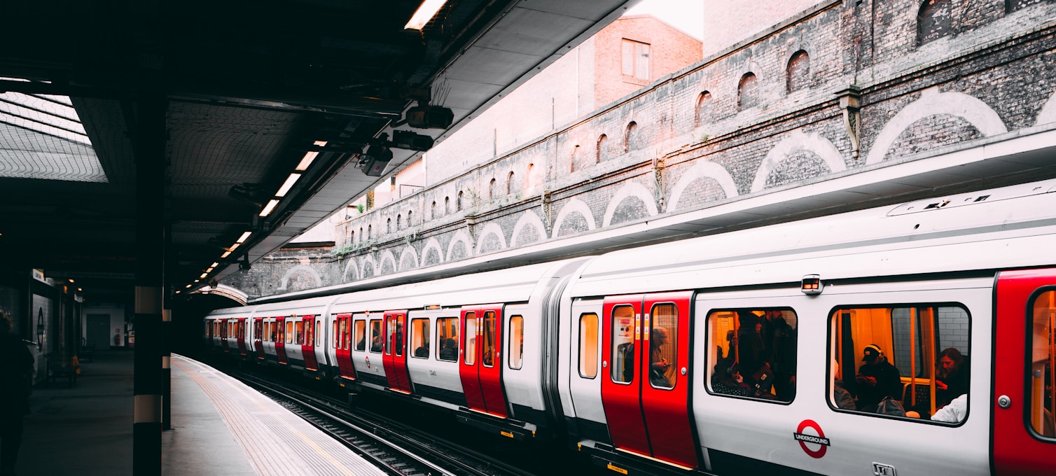 District Line metro Londres - acces Wimbledon depuis le centre-ville