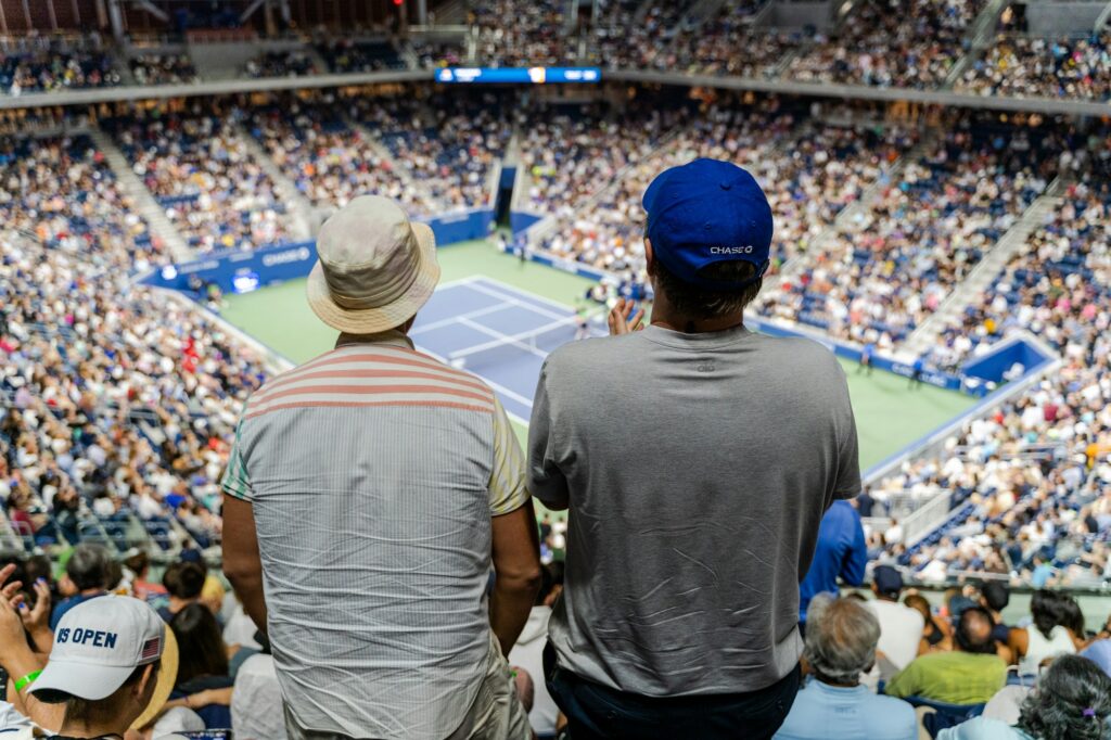 Court de tennis Arthur Ashe Stadium US Open New York