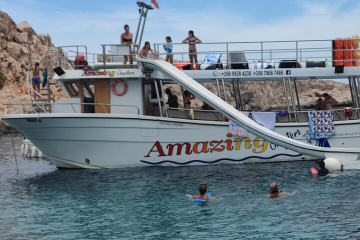 Croisière côtière sur les eaux turquoise de Comino avec le Blue Lagoon et Crystal Lagoon, Malte