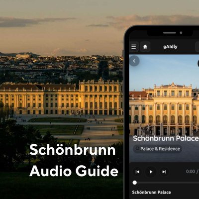 Audio guide jardins Schönbrunn visite autoguidée extérieure gloriette