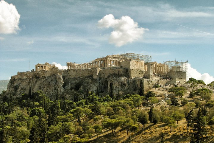Visite privée Athènes incontournables et Acropole en véhicule climatisé pick-up hôtel inclus