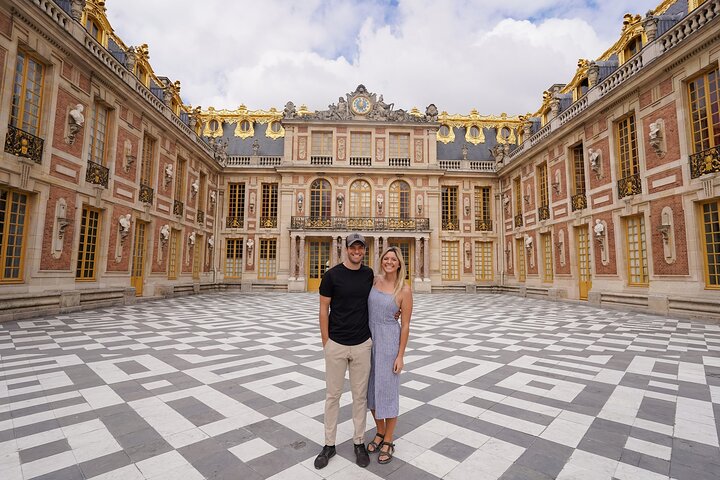 Entrée coupe-file du château de Versailles avec accès aux jardins