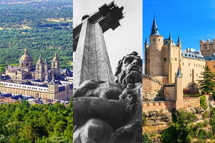 Monastère royal d'El Escorial dans la Sierra de Guadarrama, combiné avec Ségovie en excursion depuis Madrid