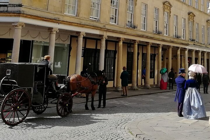 Royal Crescent de Bath, décor de la série Bridgerton sur Netflix