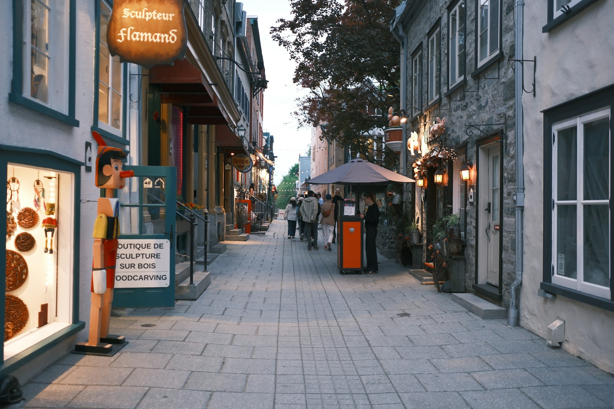 Costumes d'époque lors des Fêtes de la Nouvelle-France à Québec