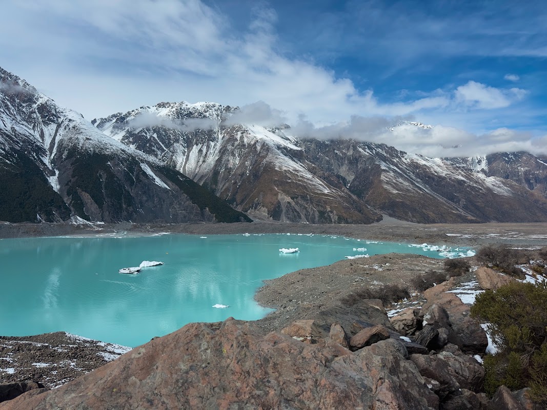 Belvédère du glacier Tasman – Tasman Valley, Aoraki/Mount Cook National Park, Canterbury 7999, Nouvelle-Zélande (photo 1)