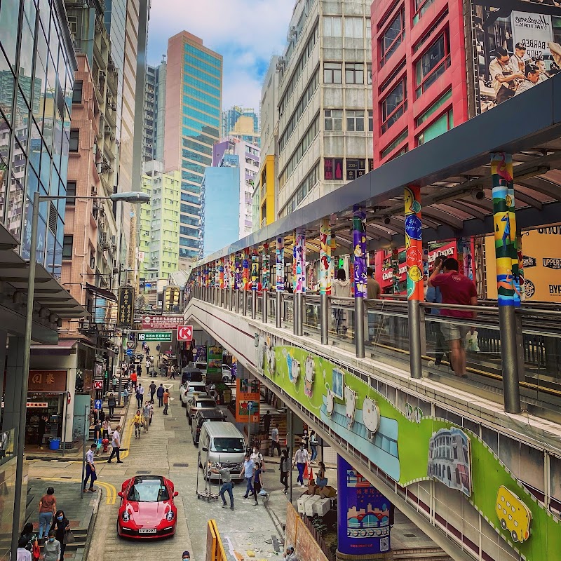 Escalator Central - Mid-Levels & SoHo – Jubilee St, Central, Hong Kong (photo 1)