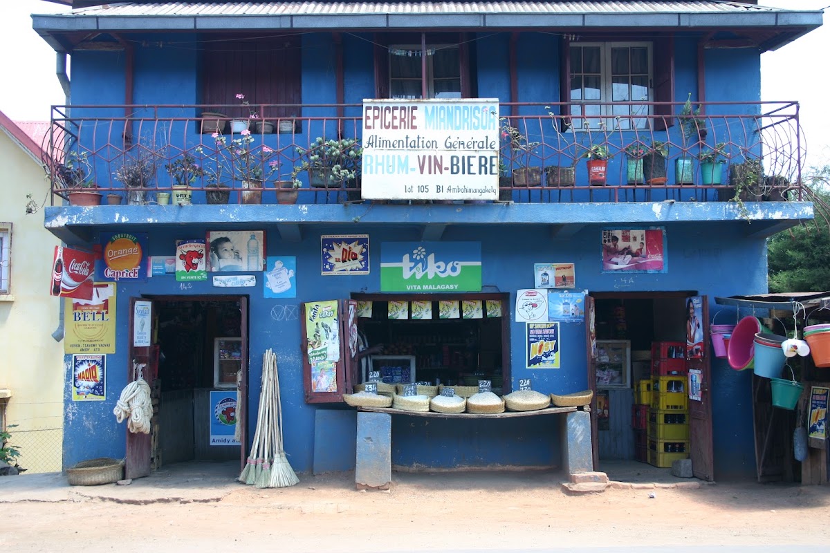 Marché d'Analakely (escaliers, artisanat) – Analakely, Antananarivo 101, Madagascar (photo 1)