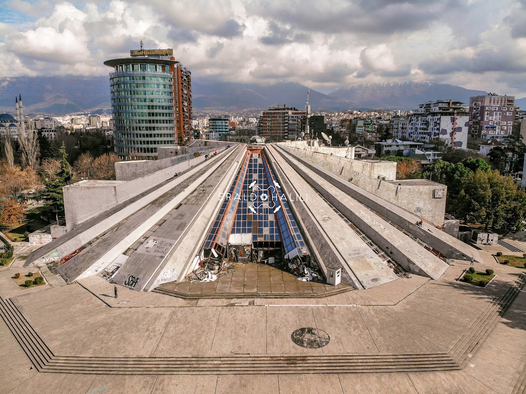 Pyramide de Tirana – Pyramid of Tirana, Bulevardi Dëshmorët e Kombit, Tirana, Albania (photo 1)