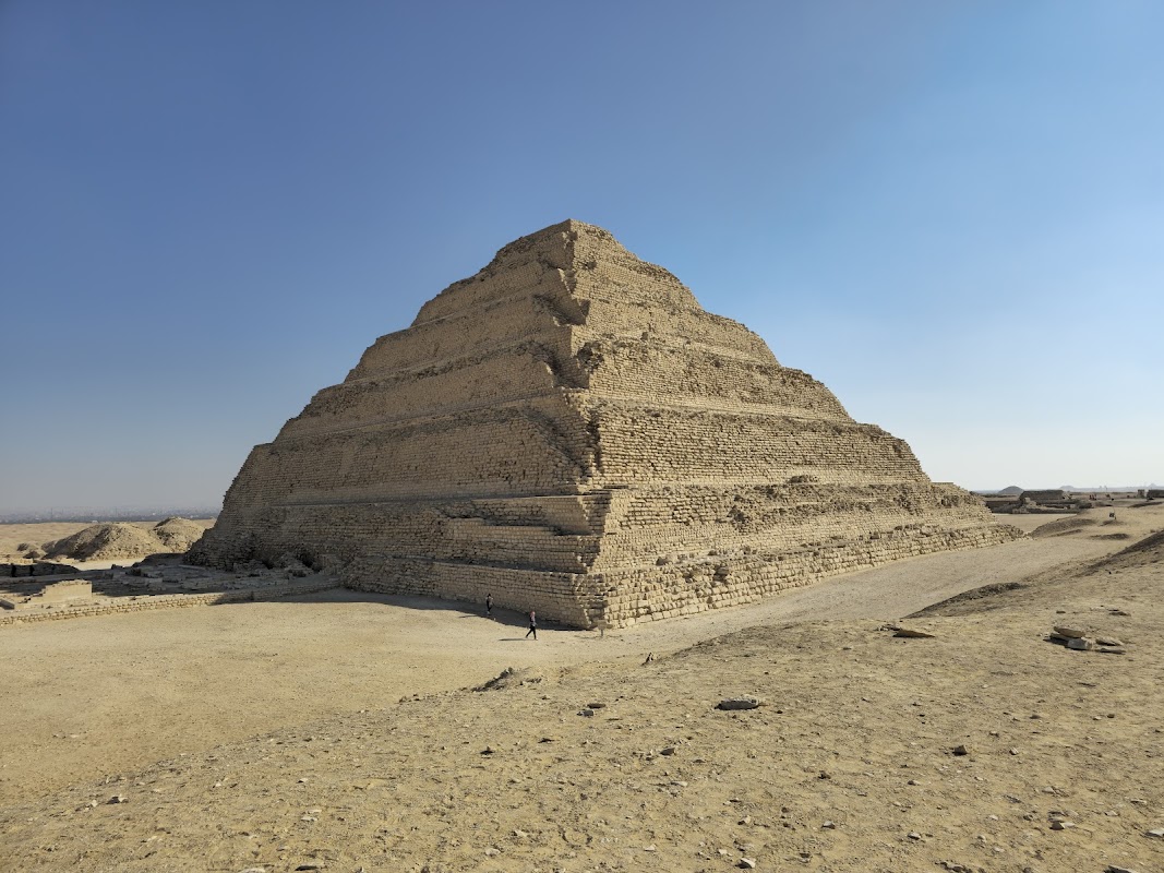 Saqqara (pyramide à degrés) et Memphis – Saqqara, Badrashin, Giza, Égypte (photo 1)