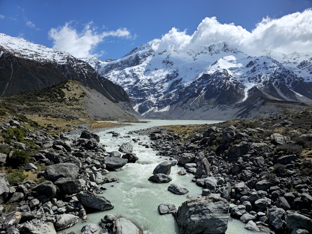 Vallée de Hooker – Hooker Valley Track, White Horse Hill, Aoraki/Mount Cook National Park 7999, Nouvelle-Zélande (photo 1)