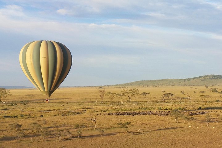 Montgolfière et petit-déjeuner dans la brousse tanzanienne