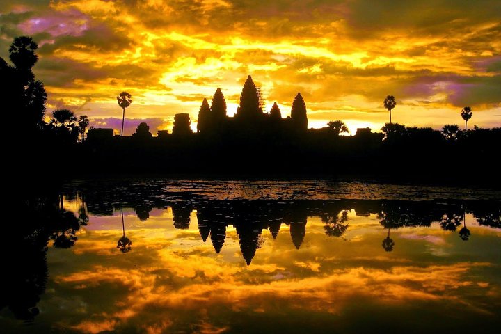 Visite privée d'Angkor Wat au lever du soleil en tuk-tuk