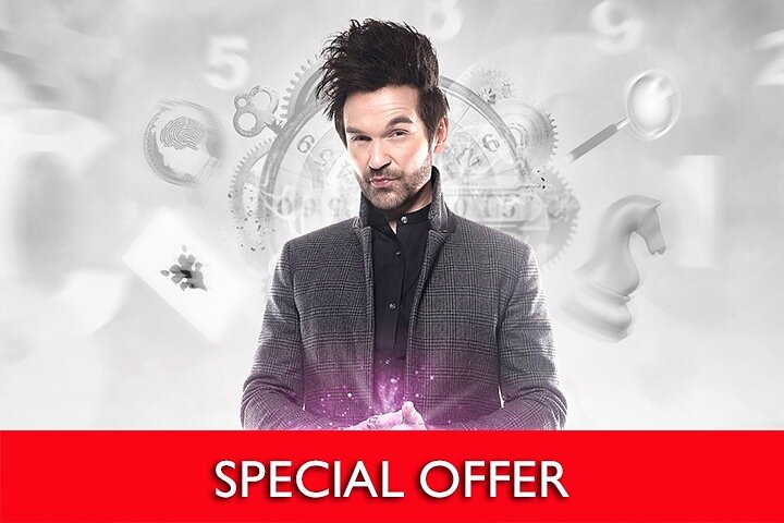 Scène du spectacle de mentalisme Mastermind de Colin Cloud à Las Vegas