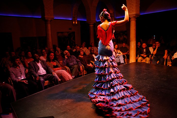 Flamenco-Show im Museo del Baile Flamenco in Sevilla
