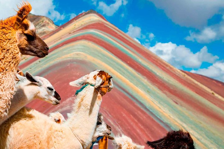 Privater Guide bei der Koka-Zeremonie vor dem Aufstieg zur Vinicunca